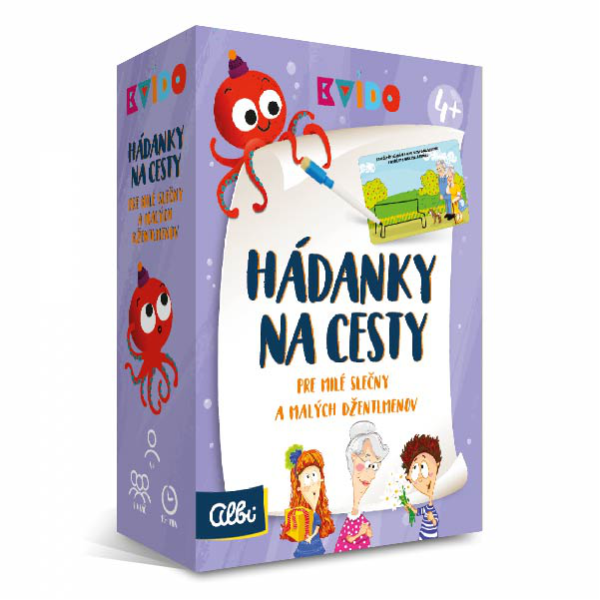 Hádanky na cesty – Pre milé slečny a malých džentlmenov