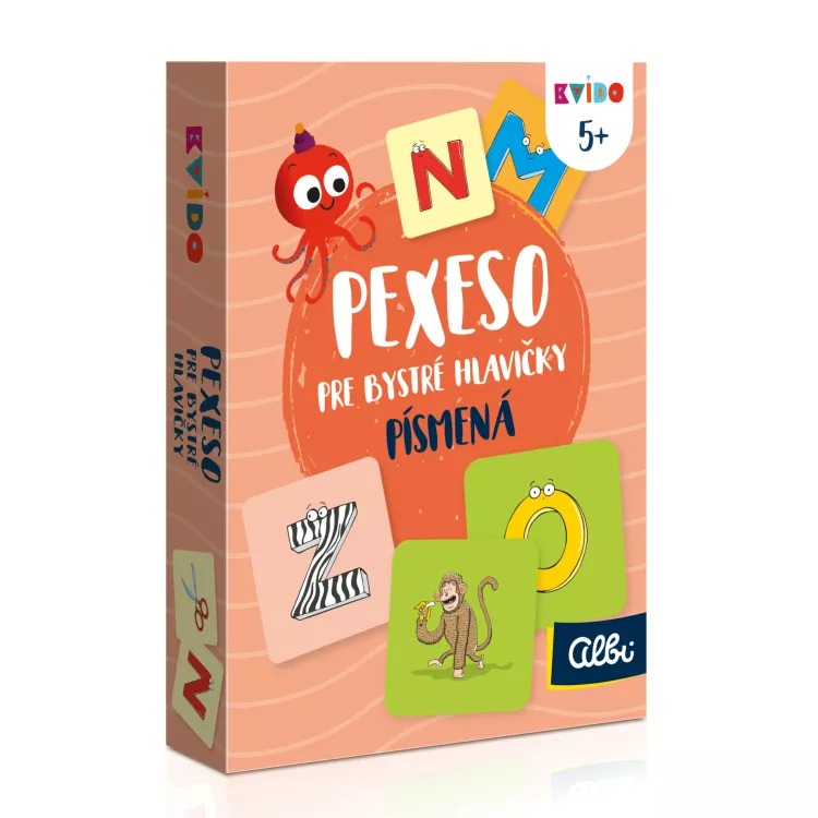 54138-Pexeso pre bystré hlavičky – Písmená